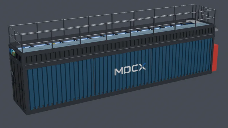 MDCX L1800C45 liquid cooling container